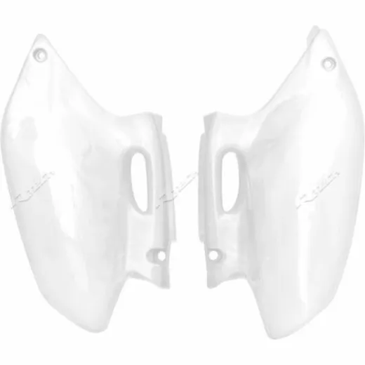 RACETECH Side Panels White for Yamaha WR400F, WR426F, YZ250F
