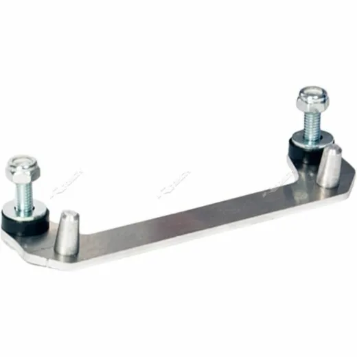 RACETECH Revolution Front Plate Adaptator Black for: Yamaha for YZ125, YZ250