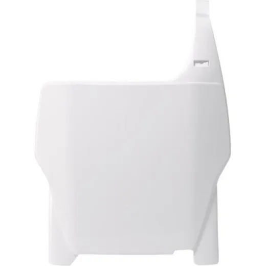RACETECH Front Number Plate White for: Honda CR125R, CR250R, CRF250R
