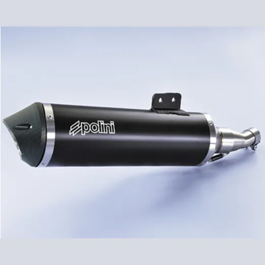 POLINI Full Exhaust System - Black Aluminium Kymco for AK550