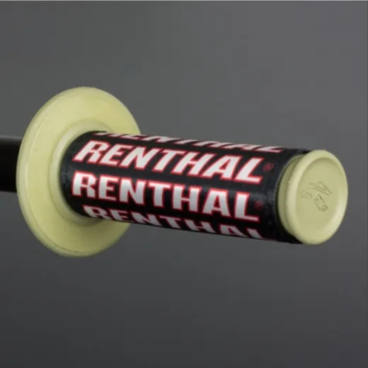 RENTHAL Clean Grips Griffschutz schwarz/rot