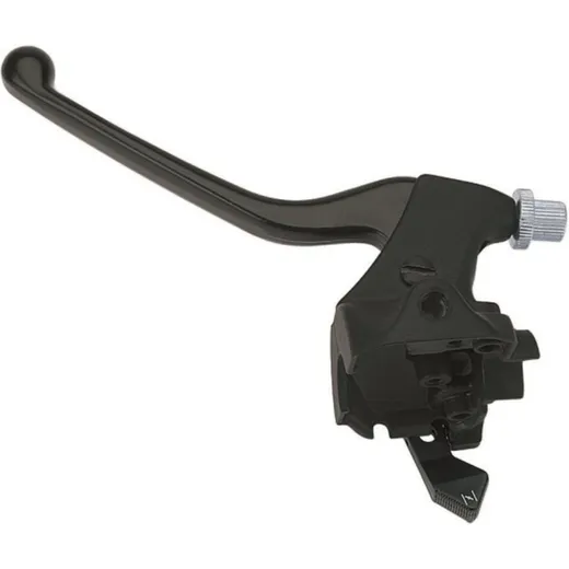 DOMINO Complete Clutch Lever Black for: Rieju/Derbi/Peugeot