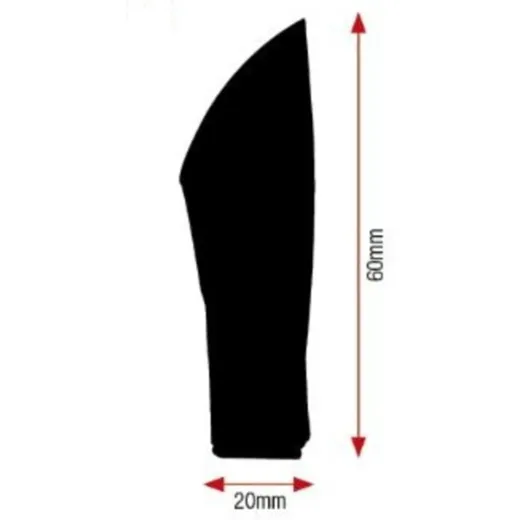 Blinker BIHR Spike LED schwarz universell