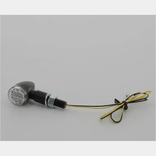 V PARTS Shell LED Indicators Black Universal