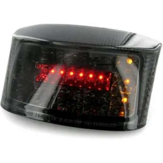 V PARTS Rear Light w/ Integrated Indicators LED Smoked for: MBK/Yamaha for BOOSTER