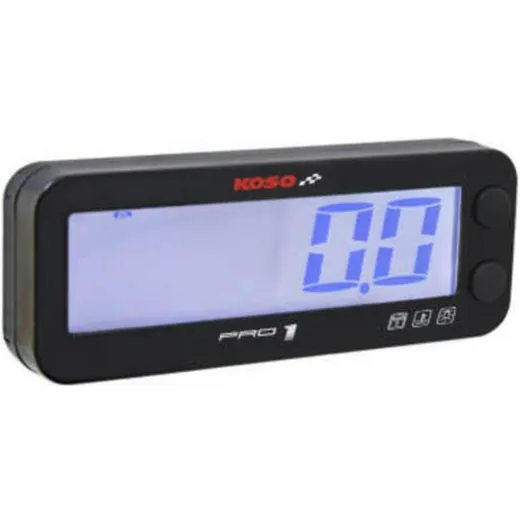 KOSO Pro-1 Rev-Counter LCD Multifunction Black