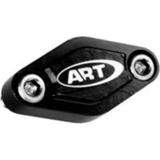 ART Brake Block Off Plate Black ATV