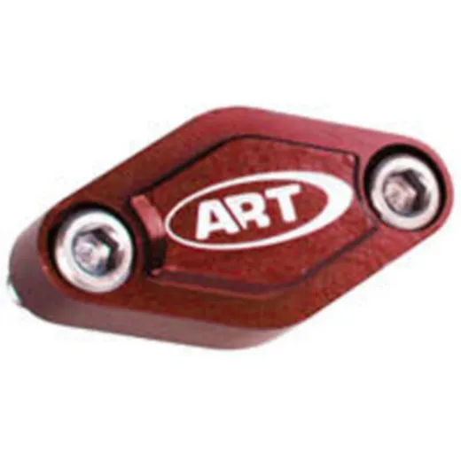 ART Brake Block Off Plate Red ATV