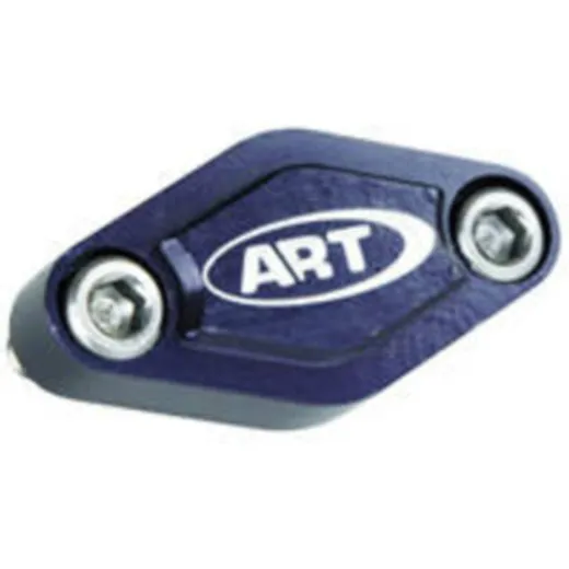 ART Brake Block Off Plate Blue ATV