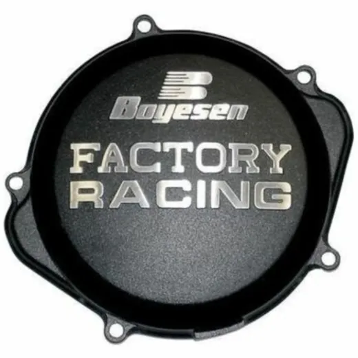 BOYESEN Factory Racing Clutch Cover Black for: KTM EXC125/200 for Husqvarna, Husaberg