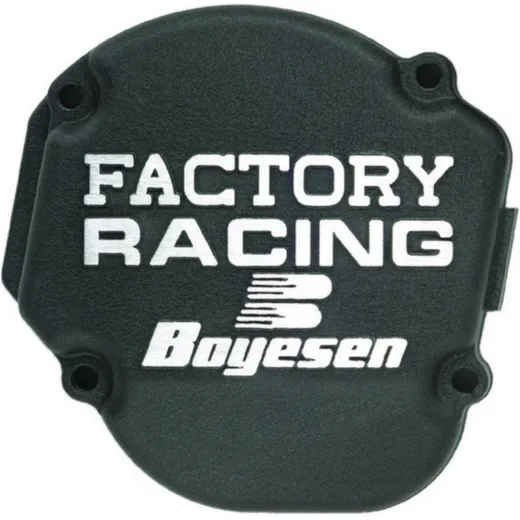 BOYESEN Factory Racing Ignition Cover Black KTM/Husqvarna for GAS GAS MC85 85SX
