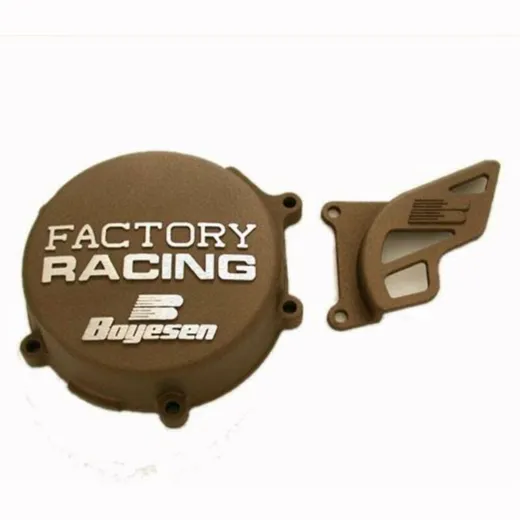 BOYESEN Factory Racing Ignition Cover Magnesium for: Kawasaki KX80/KX85 for KLX110, KX100