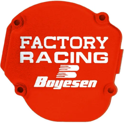 BOYESEN Factory Racing Ignition Cover Orange KTM/Husqvarna for 65SX, 85SX for: Gas Gas MC85