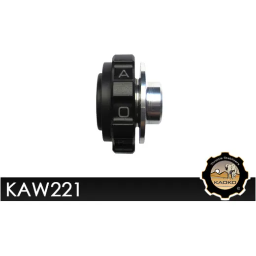KAOKO Cruise Control Throttle Stabilizer for: Kawasaki for ER-6N, GTR1400, KLR650 KAW221