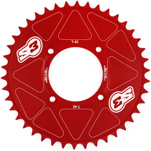 S3 Laser FIM Aluminium Ultra-Light Hard Anodized Rear Sprocket CH-850 - 520 CH-850-43-R
