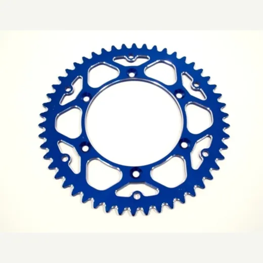 ART Aluminium Ultra-Light Self-Cleaning Rear Sprocket 822 - 520 for Husqvarna, Sherco, for: Gas Gas ART-822A-50-BLU