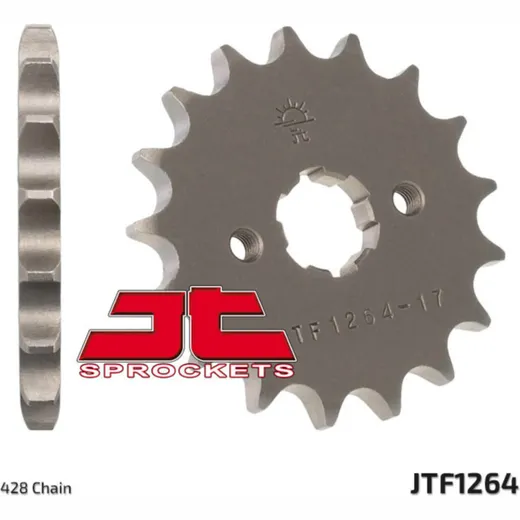 JT SPROCKETS Standard Stahlritzel vorne 1264 - 428 für Honda, Rieju, Derbi JTF1264.16