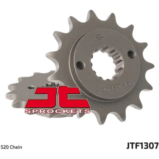 JT SPROCKETS Steel Standard Front Sprocket 1307 - 520 for Honda XR650R Kawasaki NINJAZX-6R