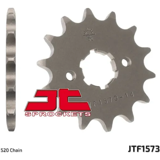 JT SPROCKETS Standard Stahlritzel vorne 1573 - 520 für Yamaha XV125VIRAGO