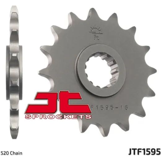 JT SPROCKETS Standard Stahlritzel vorne 1595 - 520 für Yamaha XJ6, XJ6N, XJ6SDIVERSION