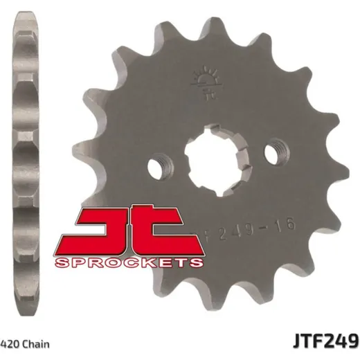 JT SPROCKETS Standard Stahlritzel vorne 249 - 420 für Honda, Kawasaki, Suzuki