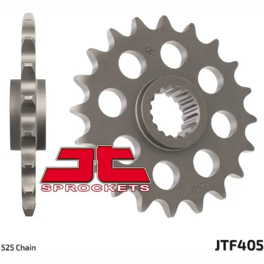 JT SPROCKETS Standard Stahlritzel vorne 405 - 525 für BMW F800R