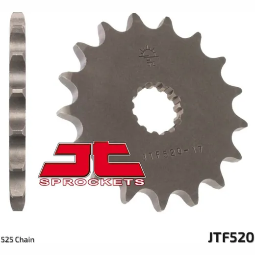 JT SPROCKETS Standard Stahlritzel vorne 520 - 525 für Suzuki, Kawasaki, Triumph JTF520.16
