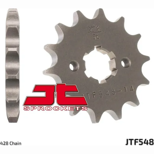 JT SPROCKETS Standard Stahlritzel vorne 548 - 428 für Rieju, Yamaha, Beta JTF548.14