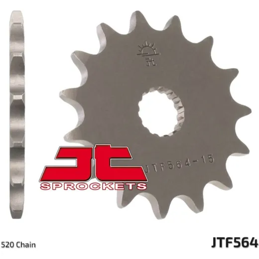 JT SPROCKETS Standard Stahlritzel vorne 564 - 520 für Suzuki, Yamaha, Husaberg