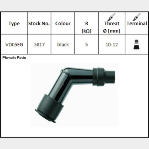 NGK Spark Plug Cap - VD05EG for KTM, Beta, Husqvarna