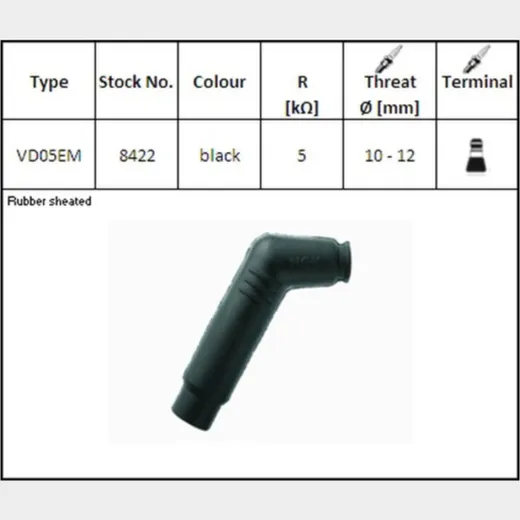 NGK Spark Plug Cap - VD05EM