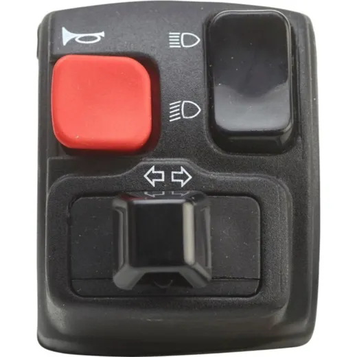 Handlebar Switch 2B Half Left Side DOMINO for Yamaha, MBK, Derbi