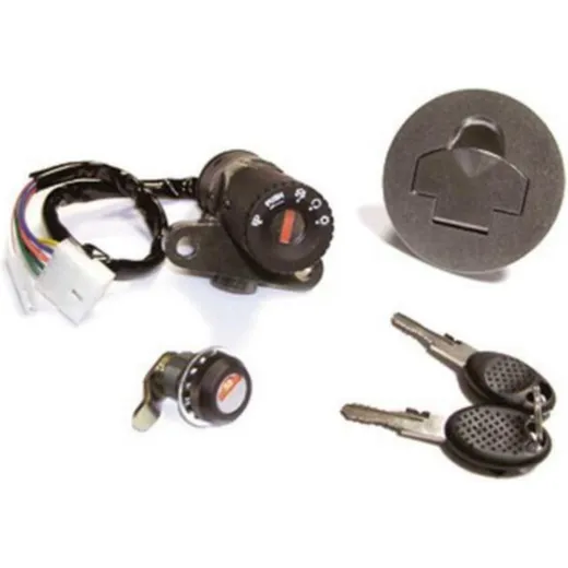 V PARTS Ignition Switch XR6 50, RS2 50 MATRIX for Peugeot, Motor Hispania, Rieju
