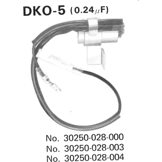 TOURMAX Condenser for: Honda DKO-5