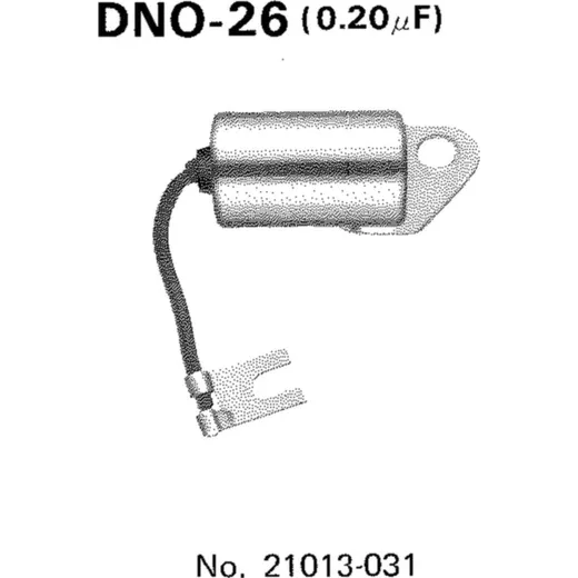 TOURMAX Condenser for: Kawasaki DNO-26