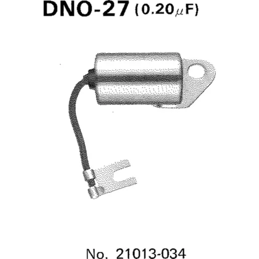 TOURMAX Condenser for: Kawasaki DNO-27