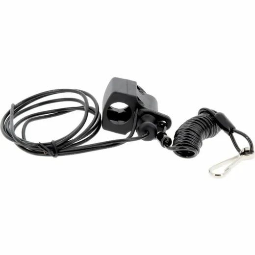 TECNIUM Racing Kill Switch Black for Ducati, Honda, Kawasaki