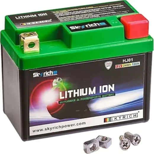SKYRICH Battery Lithium-Ion - HJ01 for Kawasaki KX250, KX450