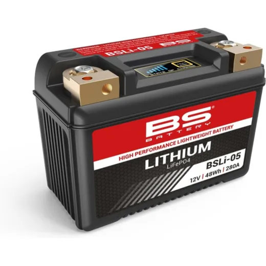 BS BATTERY Battery Lithium-Ion - BSLI-05 for Kawasaki, Honda, Suzuki