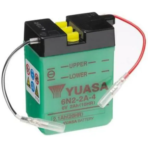 YUASA Battery Conventional without Acid Pack - 6N2-2A-4