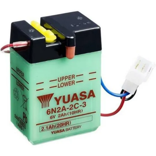 YUASA Battery Conventional without Acid Pack - 6N2A-2C-3 for Honda ST70DAX