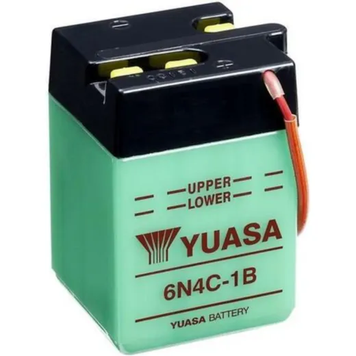 YUASA Battery Conventional without Acid Pack - 6N4C-1B for Honda FES150PANTHEON, SH150