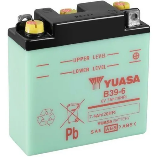 YUASA Battery Conventional without Acid Pack - B39-6