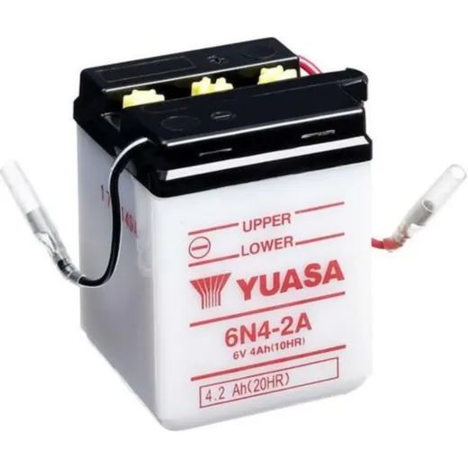 YUASA Battery Conventional without Acid Pack - 6N4-2A
