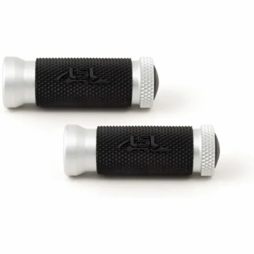 LSL Racing 2 Foot Pegs Silver