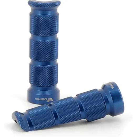 V PARTS Racing Foot Pegs Blue