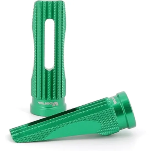 V PARTS Racing Pro 2 Fußrasten grün