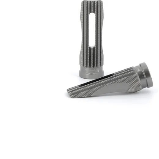 V PARTS Pro 2 Foot Pegs Titanium