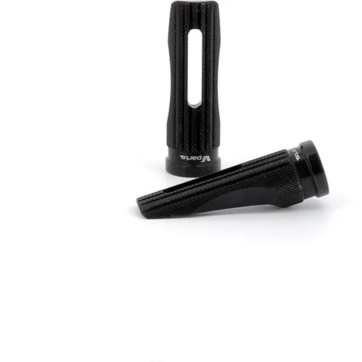 V PARTS Racing Pro 2 Fußrasten schwarz