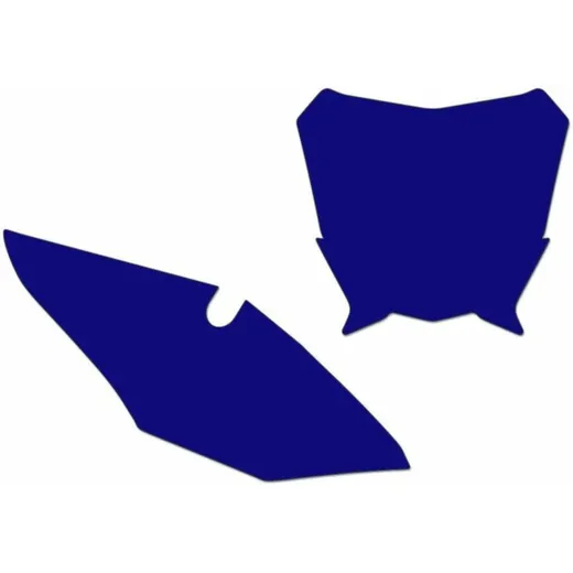 BLACKBIRD Plate Stickers Blue for: Honda CRF450R for CRF250R